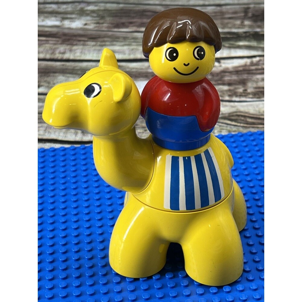 Lego Duplo Vintage Primo Musical Camel Spins While Music Plays Tested Works